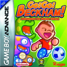Go Go Beckham box art for GameBoy Advance